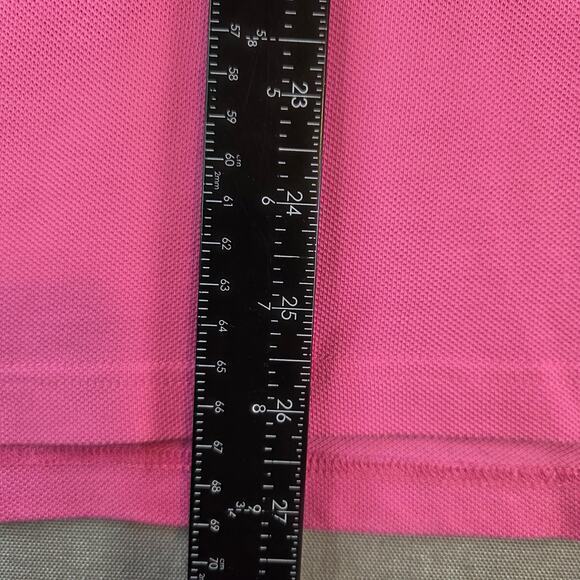 Ralph Lauren Sport Polo Shirt XL Pink Cotton Short Sleeve Made in Macau - Picture 9 of 15